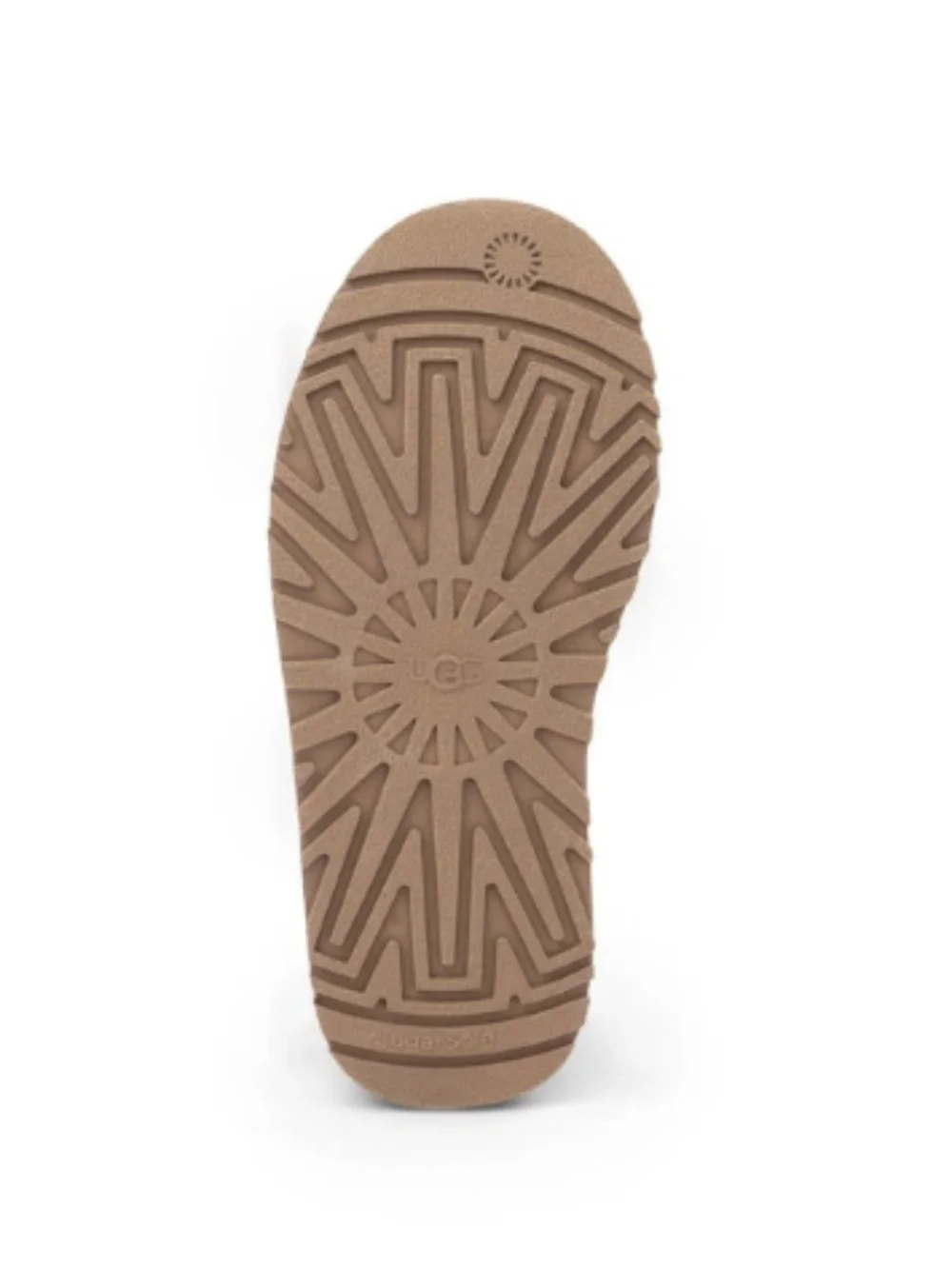 Kids UGG Tazz Slippers in Chestnut Suede. 1143776K